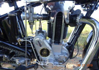 Renovace motocyklu Sunbeam