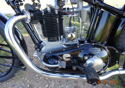 Renovace motocyklu Sunbeam